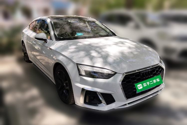 Used Audi A5 2021 Sportback 40 TFSI Stylish and Elegant Model Front Right 45 Deg