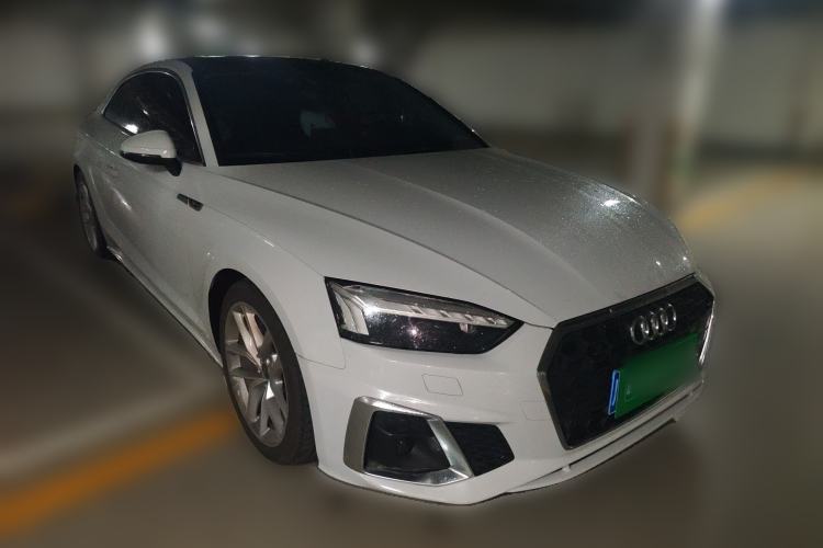 Used Audi A5 2021 Coupe 40 TFSI Fashionable and Dynamic Model Front Right 45 Deg