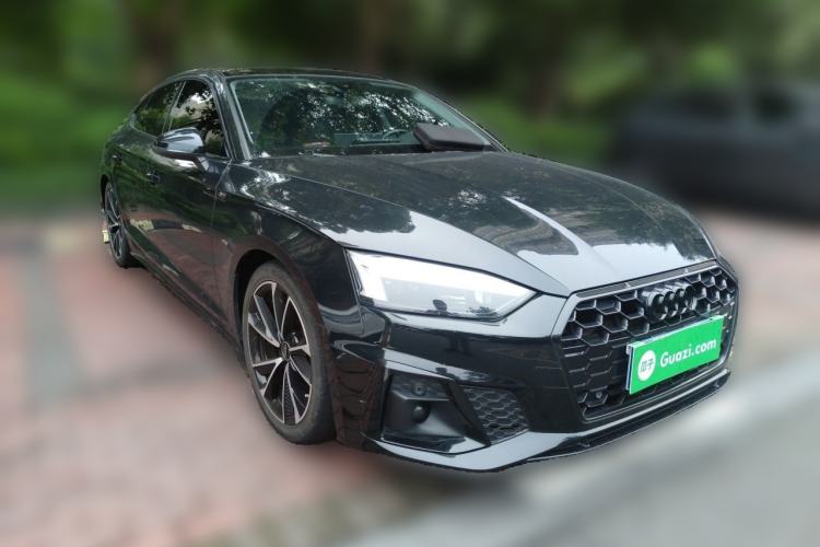 Used Audi A5 2021 Sportback 40 TFSI Fashionable and Dynamic Model Front Right 45 Deg