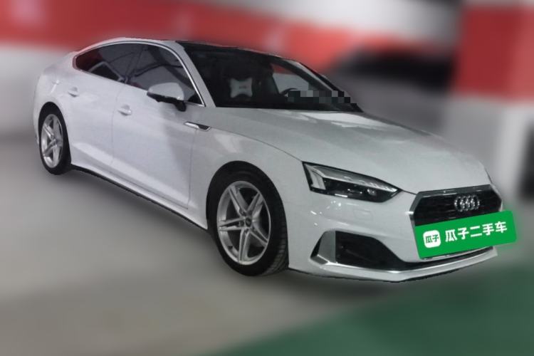 Used Audi A5 2021 Sportback 40 TFSI Stylish and Elegant Model Front Right 45 Deg