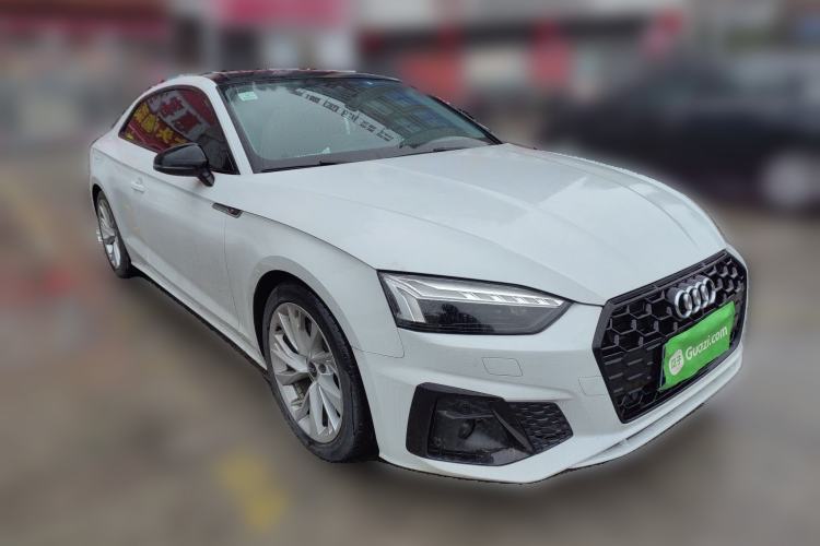Used Audi A5 2021 Coupe 40 TFSI Fashionable and Dynamic Model Front Right 45 Deg