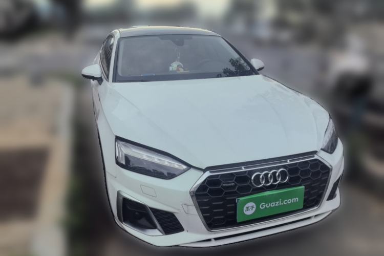 Used Audi A5 2021 Coupe 40 TFSI Fashionable and Dynamic Model Front Right 45 Deg