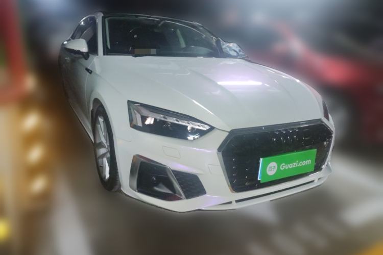 Used Audi A5 2021 Coupe 40 TFSI Fashionable and Dynamic Model Front Right 45 Deg