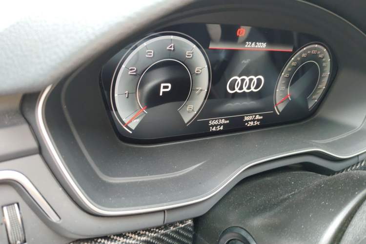 Used Audi A5 2021 Sportback 40 TFSI quattro Luxury Prestige Edition Odometer Close Up