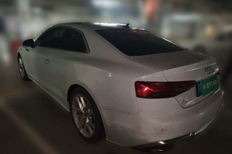 Used Audi A5 2021 Coupe 40 TFSI Fashionable and Dynamic Model Rear Left 45 Deg