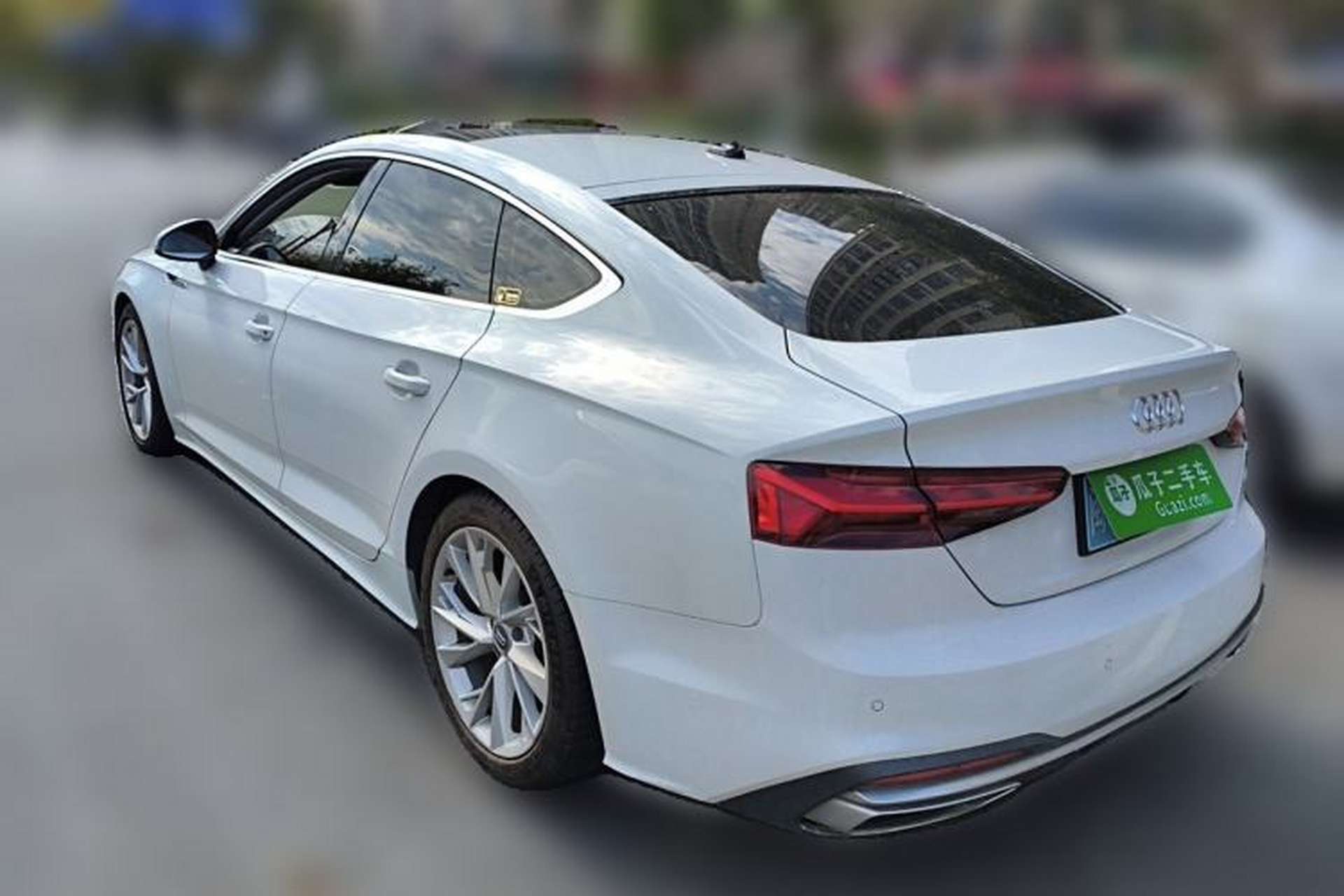 Used Audi A5 2021 Sportback 40 TFSI Stylish and Elegant Model Rear Left 45 Deg