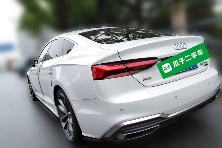 Used Audi A5 2021 Sportback 40 TFSI quattro Luxury Prestige Edition Rear Left 45 Deg