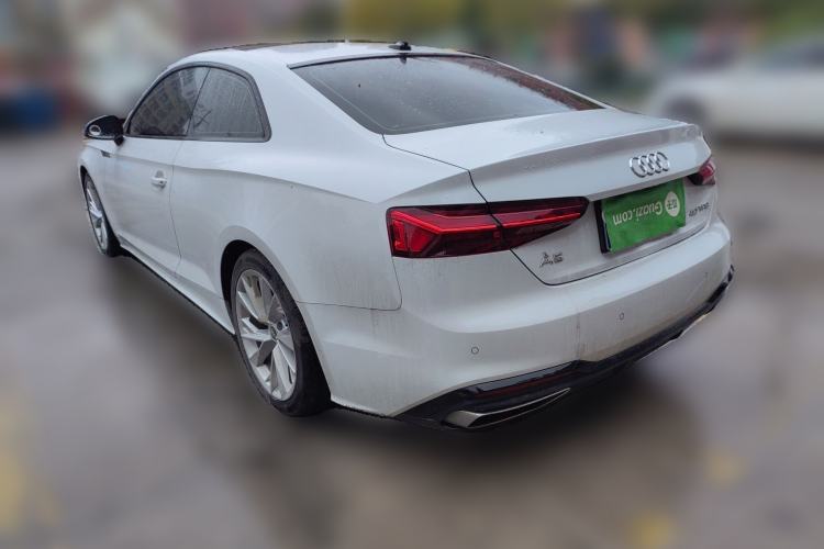 Used Audi A5 2021 Coupe 40 TFSI Fashionable and Dynamic Model Rear Left 45 Deg