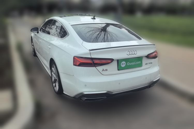 Used Audi A5 2021 Coupe 40 TFSI Fashionable and Dynamic Model Rear Left 45 Deg