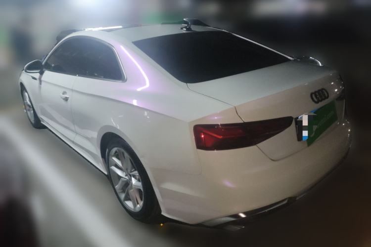 Used Audi A5 2021 Coupe 40 TFSI Fashionable and Dynamic Model Rear Left 45 Deg
