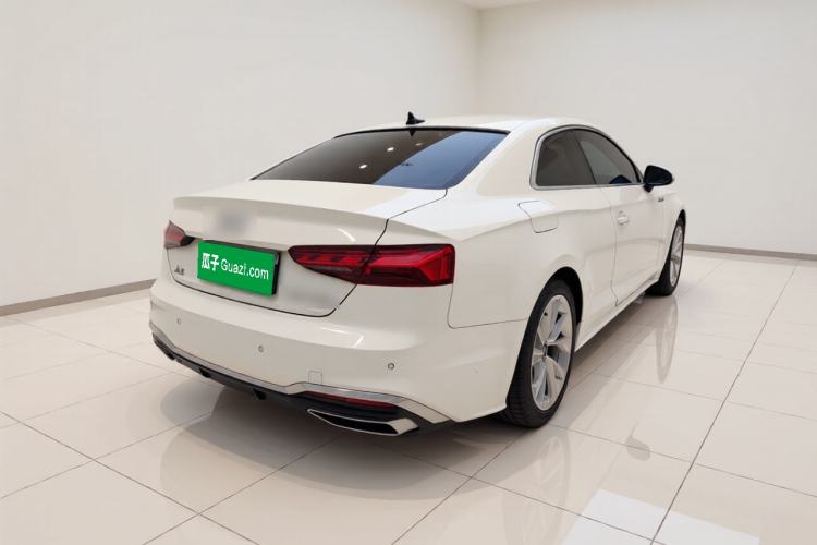 Used Audi A5 2021 Coupe 40 TFSI Fashionable and Dynamic Model Rear Right 45 Deg