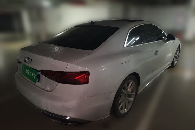 Used Audi A5 2021 Coupe 40 TFSI Fashionable and Dynamic Model Rear Right 45 Deg