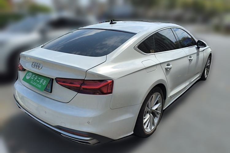 Used Audi A5 2021 Sportback 40 TFSI Stylish and Elegant Model Rear Right 45 Deg