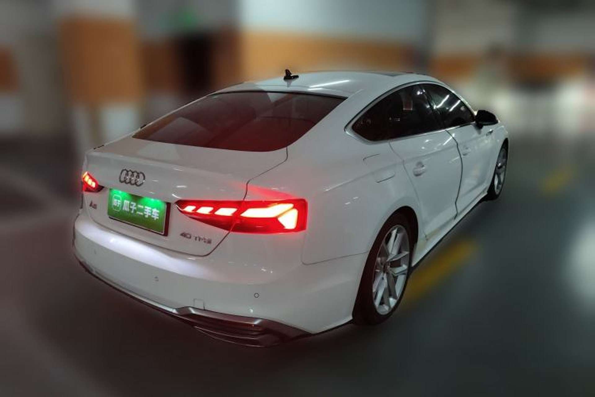 Used Audi A5 2021 Sportback 40 TFSI Stylish and Elegant Model Rear Right 45 Deg