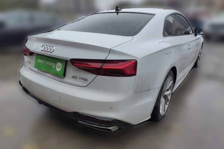 Used Audi A5 2021 Coupe 40 TFSI Fashionable and Dynamic Model Rear Right 45 Deg