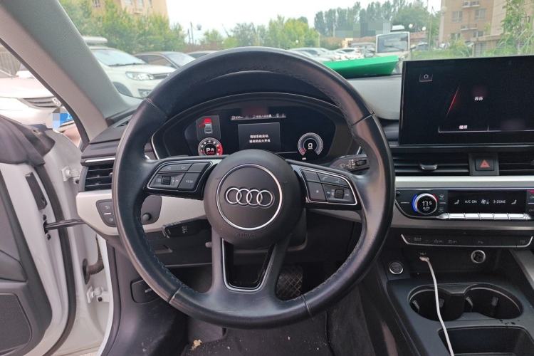 Used Audi A5 2021 Coupe 40 TFSI Fashionable and Dynamic Model Steering Wheel