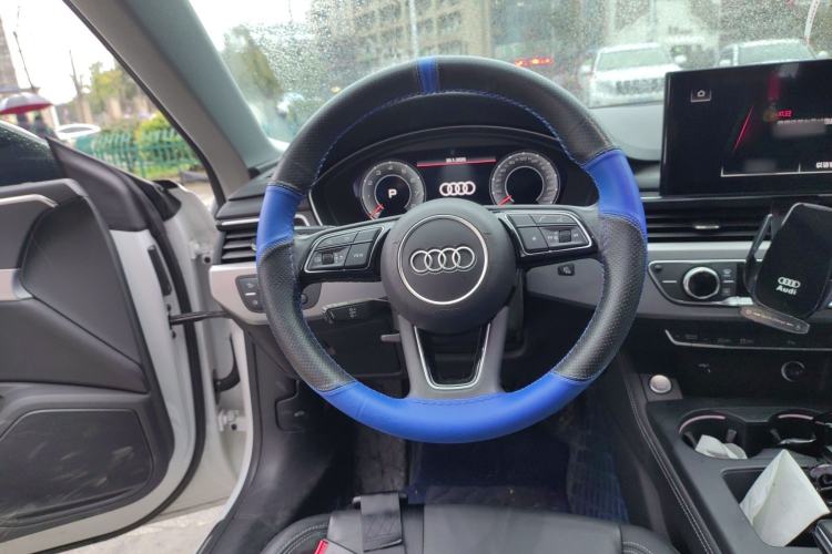 Used Audi A5 2021 Coupe 40 TFSI Fashionable and Dynamic Model Steering Wheel