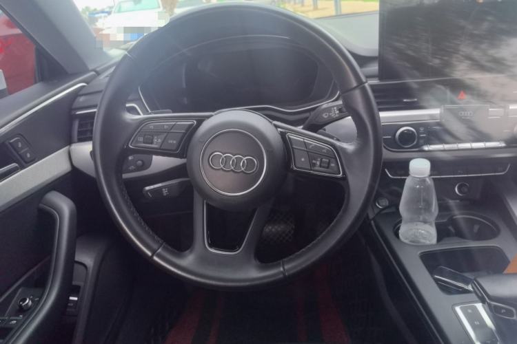 Used Audi A5 2021 Coupe 40 TFSI Fashionable and Dynamic Model Steering Wheel