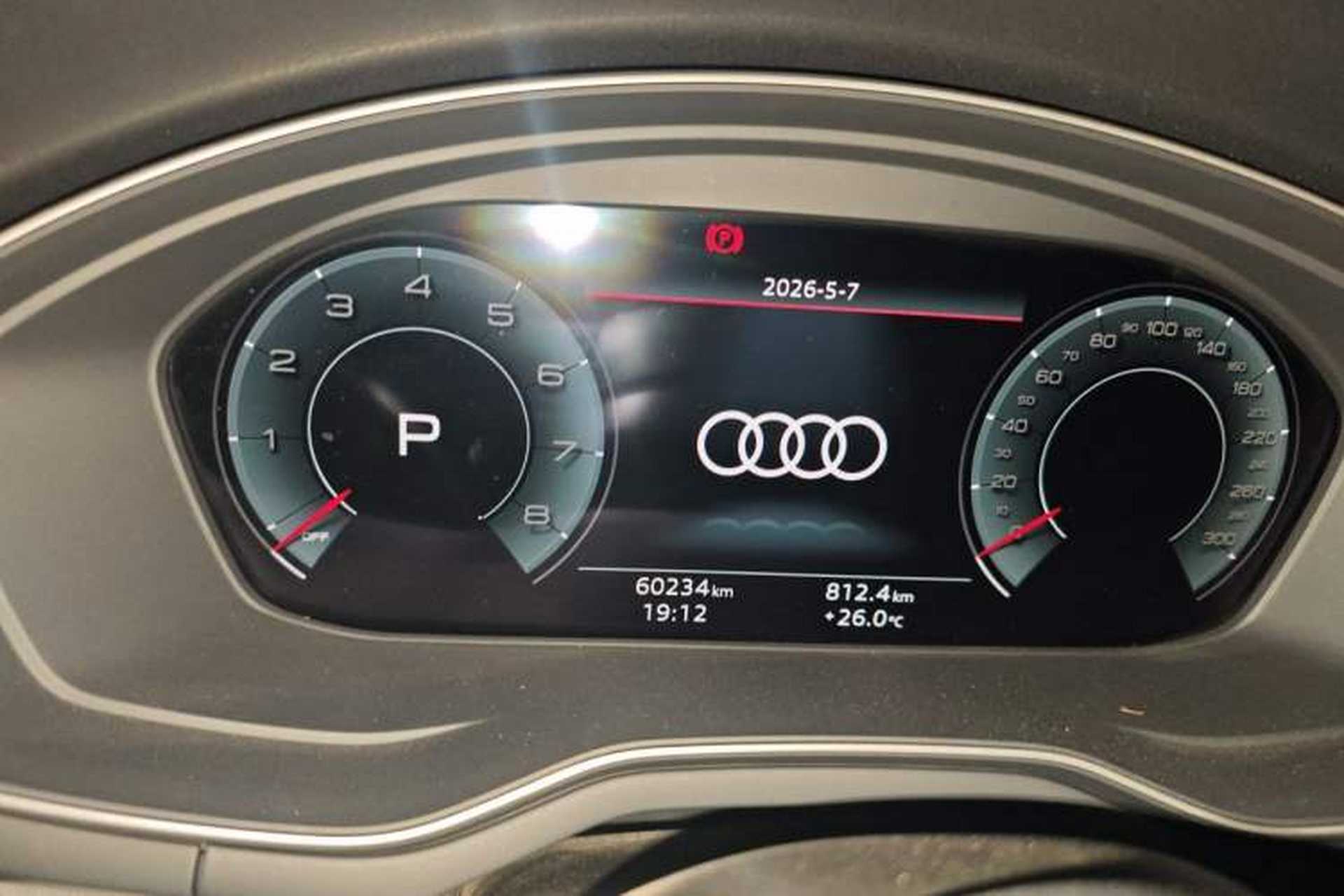 Used Audi A5 2022 Sportback 40 TFSI Stylish and Elegant Model Instrument Cluster