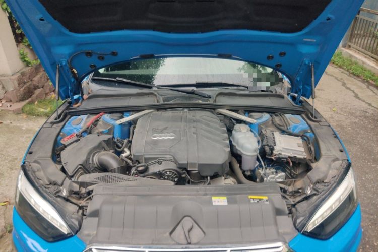 Used Audi A5 2022 Sportback 40 TFSI Fashionable and Dynamic Model Engine Bay