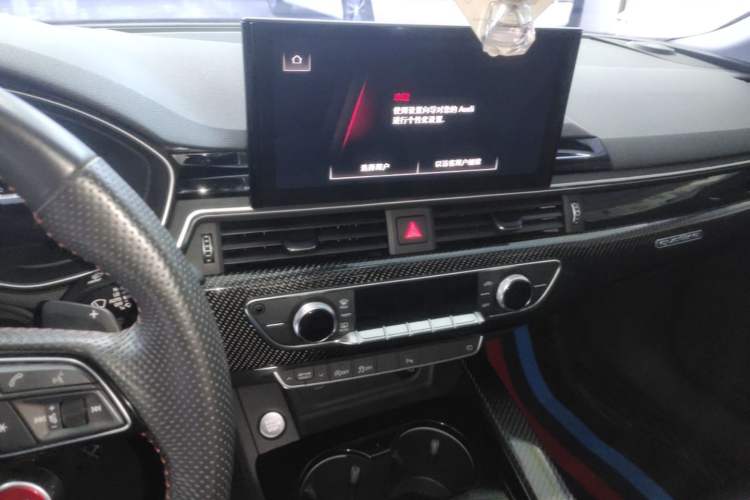 Used Audi A5 2022 Sportback 40 TFSI Stylish and Elegant Model Audio And AC Panel