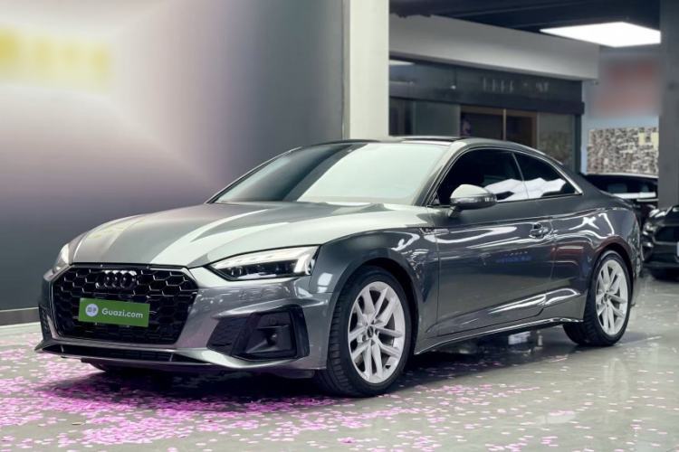 Used Audi A5 2022 Coupe 40 TFSI Fashion Dynamic Model Guazi used car, China used car export, Used car for sale, Used cars, Cheapest cars for sale