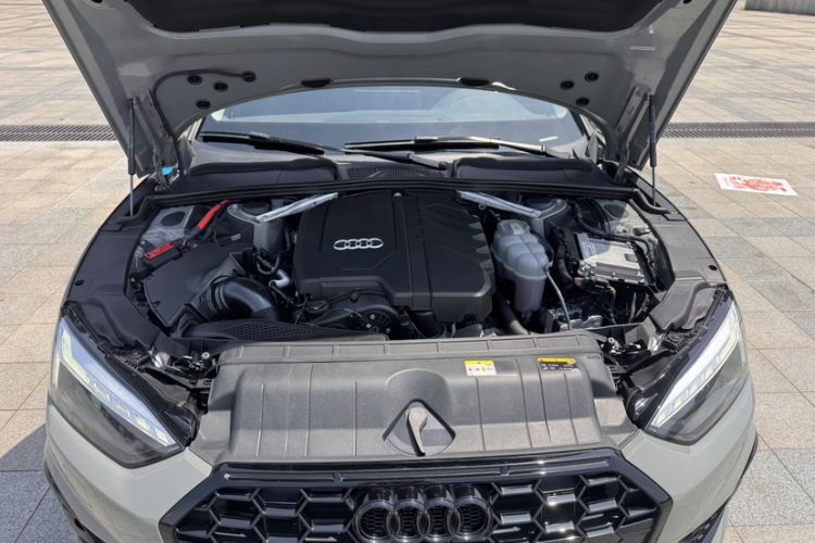 Used Audi A5 2022 Coupe 40 TFSI Fashion Dynamic Model Engine Bay