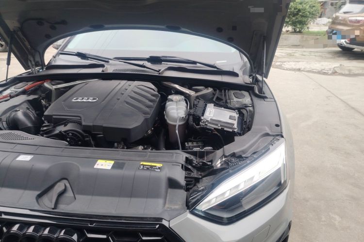 Used Audi A5 2022 Sportback 40 TFSI Fashionable and Dynamic Model Engine Bay Left