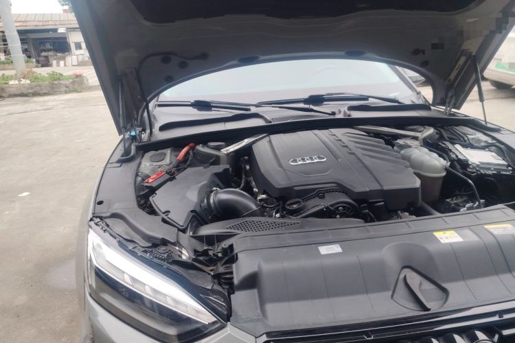 Used Audi A5 2022 Sportback 40 TFSI Fashionable and Dynamic Model Engine Bay Right