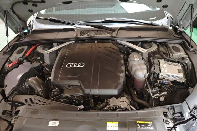Used Audi A5 2022 Coupe 40 TFSI Fashion Dynamic Model Engine Bay