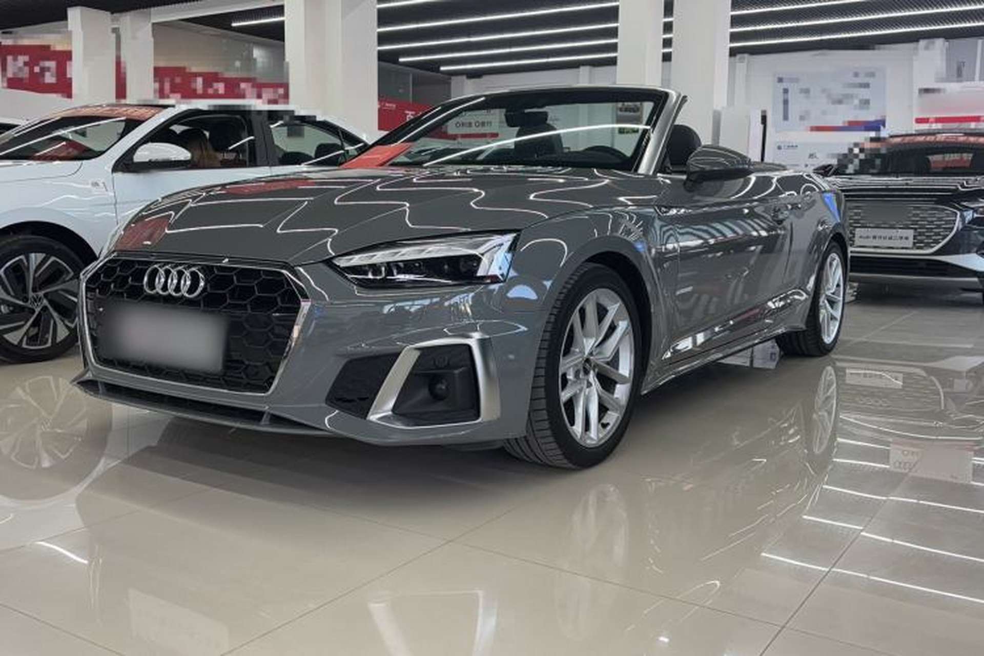 Used Audi A5 2022 Cabriolet 40 TFSI Fashion Dynamic Model Front Left 45 Deg