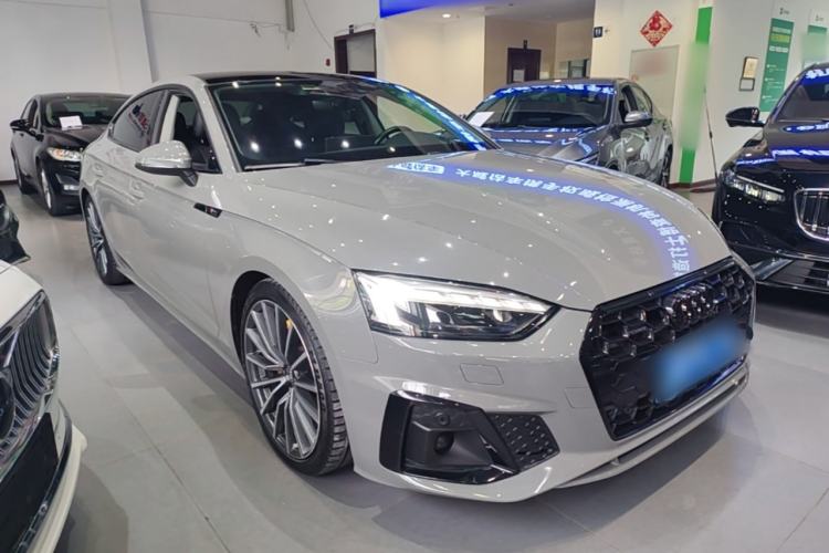 Used Audi A5 2022 Sportback 40 TFSI quattro Luxury Dynamic Model Front Right 45 Deg