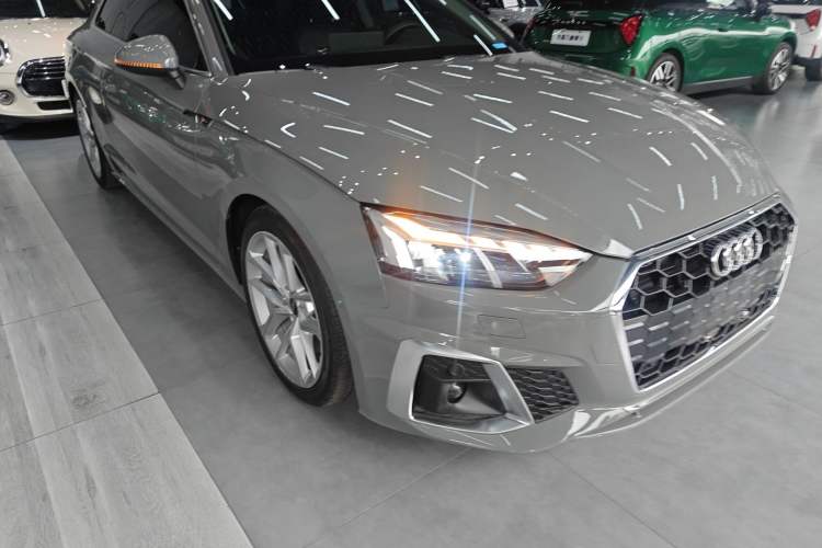 Used Audi A5 2022 Coupe 40 TFSI Fashion Dynamic Model Front Right 45 Deg