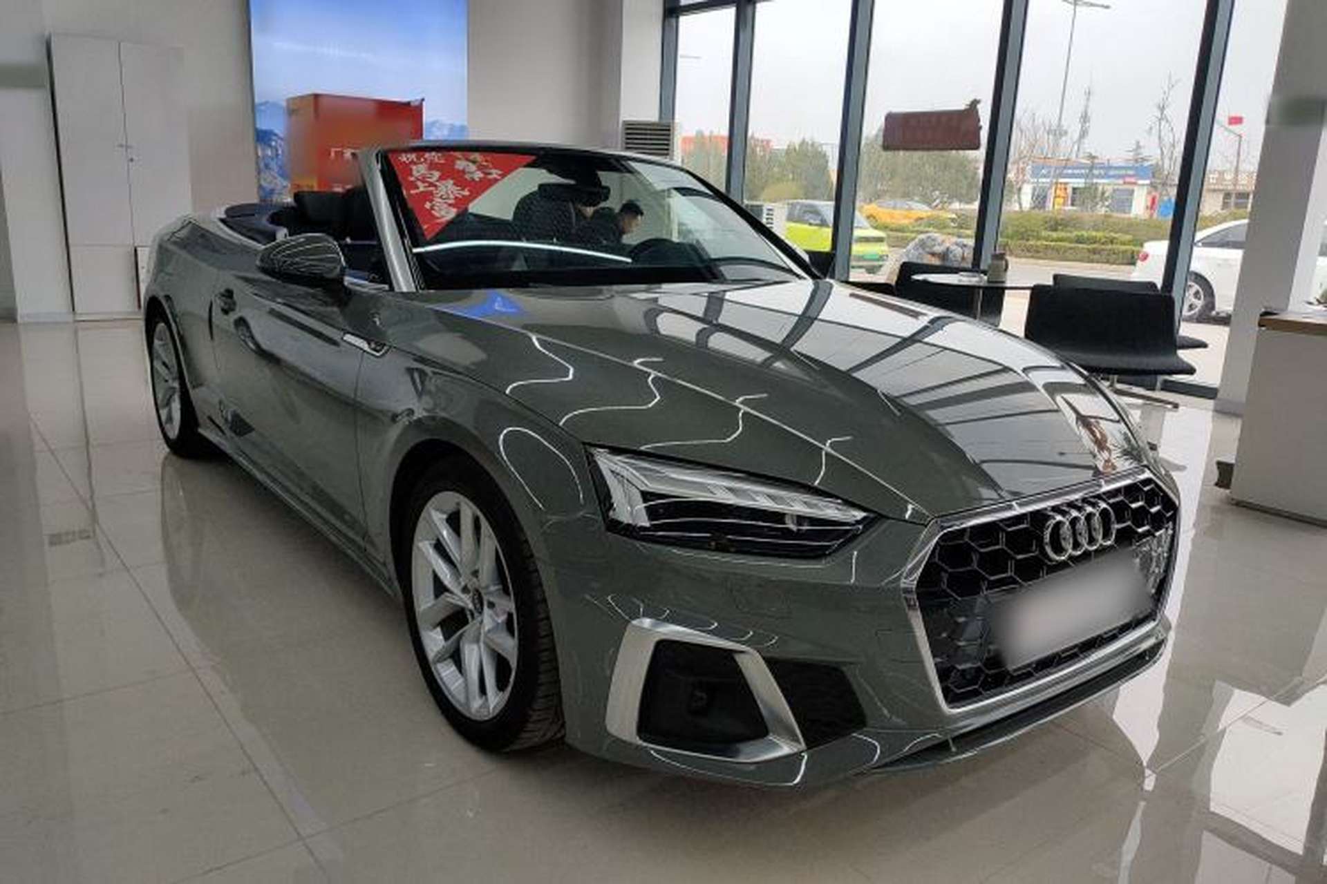 Used Audi A5 2022 Cabriolet 40 TFSI Fashion Dynamic Model Front Right 45 Deg