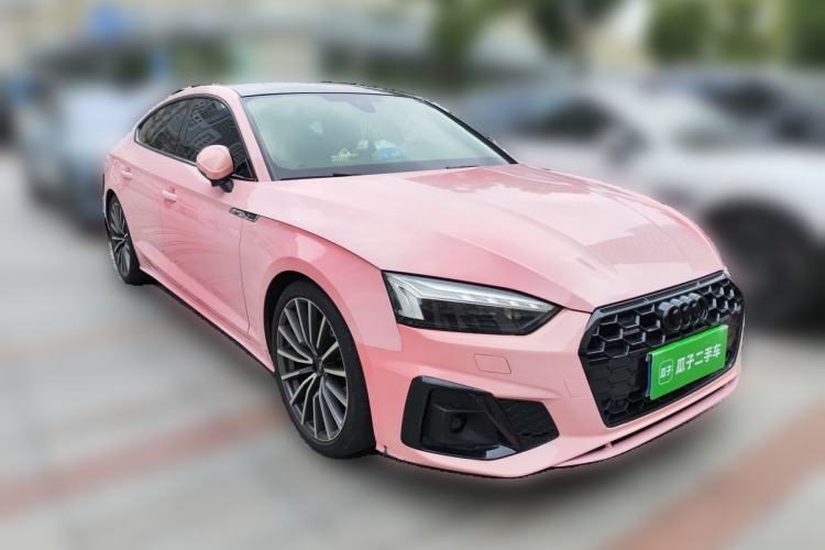 Used Audi A5 2022 Sportback 40 TFSI quattro Luxury Dynamic Model Front Right 45 Deg