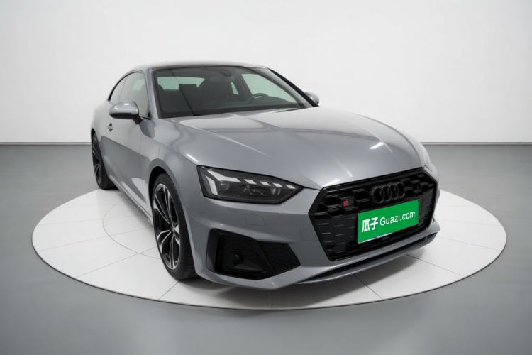 Used Audi A5 2022 Coupe 40 TFSI Fashion Dynamic Model Front Right 45 Deg