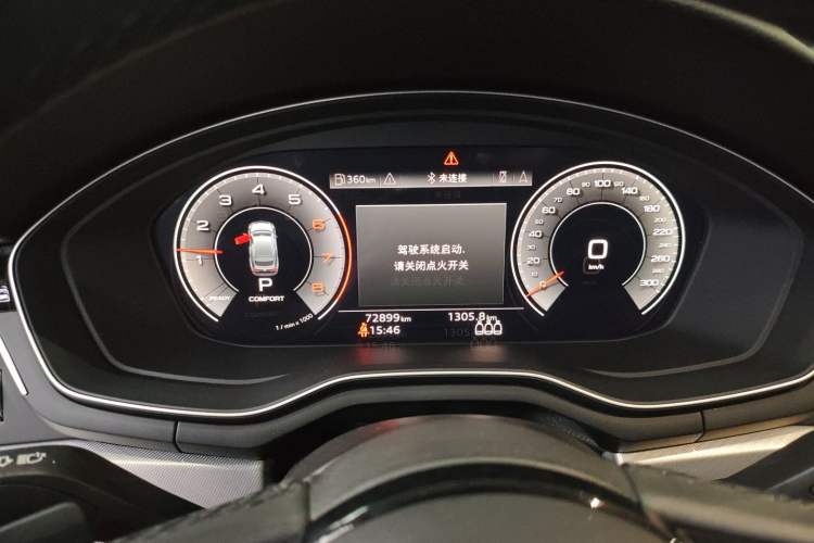 Used Audi A5 2022 Sportback 40 TFSI Fashionable and Dynamic Model Instrument Cluster
