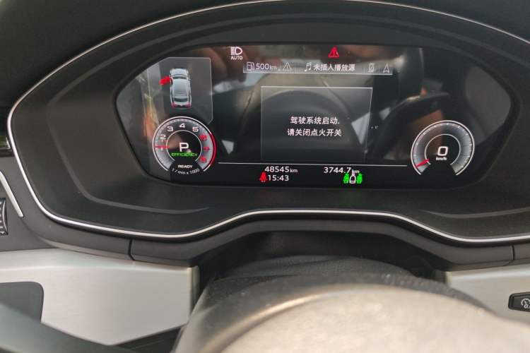Used Audi A5 2022 Sportback 40 TFSI quattro Luxury Dynamic Model Odometer Close Up