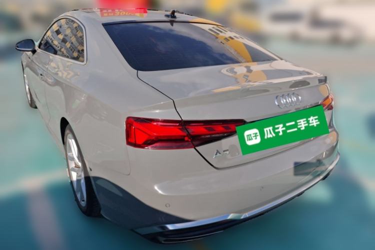 Used Audi A5 2022 Coupe 40 TFSI Fashion Dynamic Model Rear Left 45 Deg
