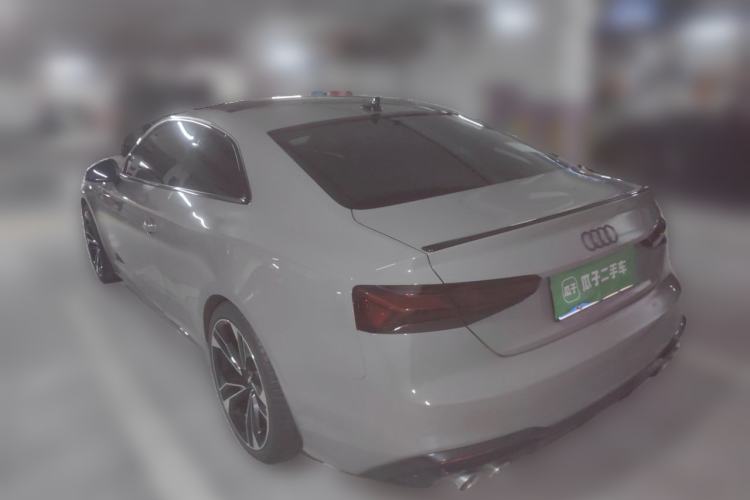 Used Audi A5 2022 Coupe 40 TFSI Fashion Dynamic Model Rear Left 45 Deg