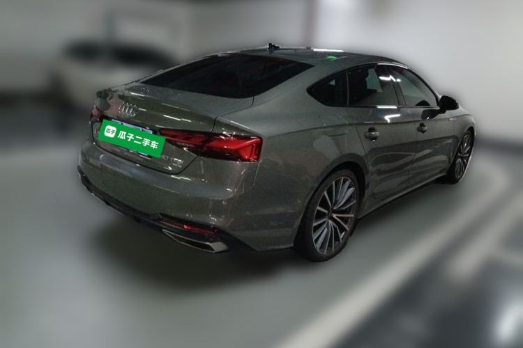 Used Audi A5 2022 Sportback 40 TFSI quattro Luxury Dynamic Model Rear Right 45 Deg