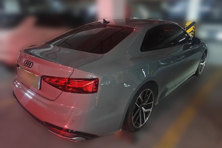 Used Audi A5 2022 Coupe 40 TFSI Fashion Dynamic Model Rear Right 45 Deg