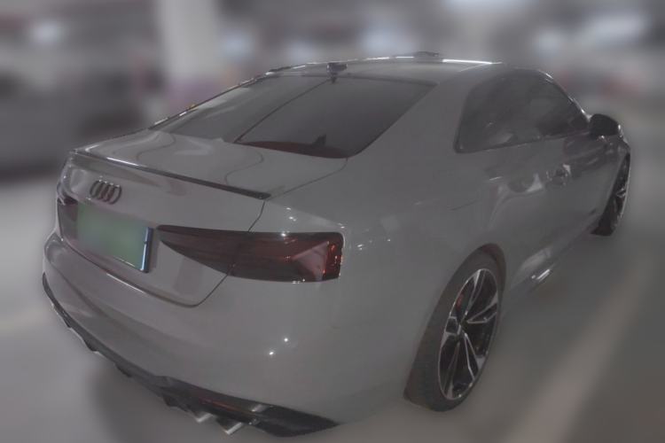 Used Audi A5 2022 Coupe 40 TFSI Fashion Dynamic Model Rear Right 45 Deg