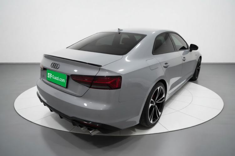 Used Audi A5 2022 Coupe 40 TFSI Fashion Dynamic Model Rear Right 45 Deg
