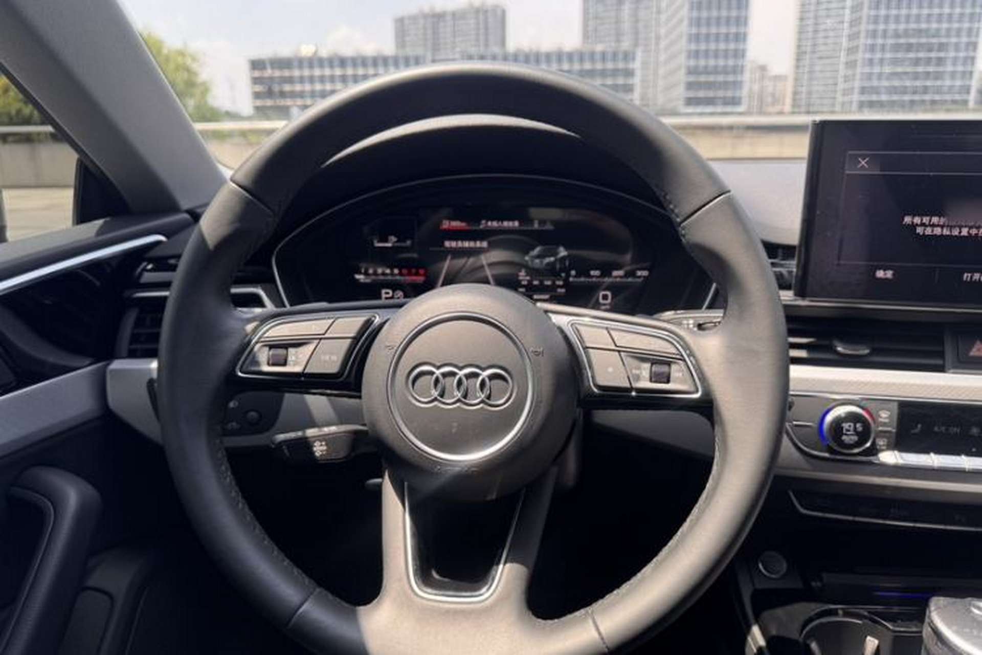 Used Audi A5 2022 Coupe 40 TFSI Fashion Dynamic Model Steering Wheel