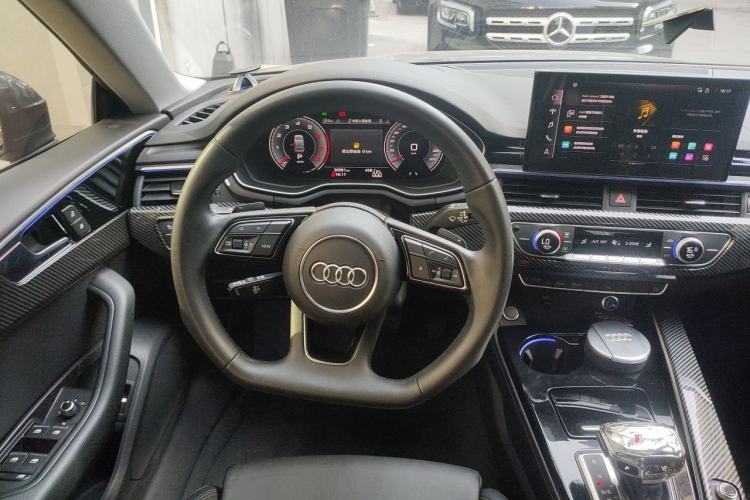 Used Audi A5 2022 Sportback 40 TFSI Fashionable and Dynamic Model Steering Wheel