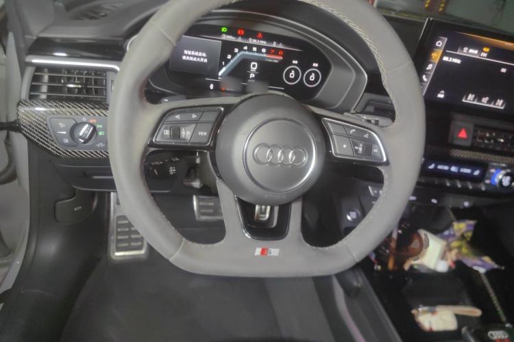 Used Audi A5 2022 Coupe 40 TFSI Fashion Dynamic Model Steering Wheel