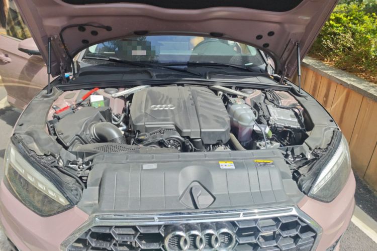 Used Audi A5 2022 Sportback 40 TFSI Stylish and Elegant Model Engine Bay