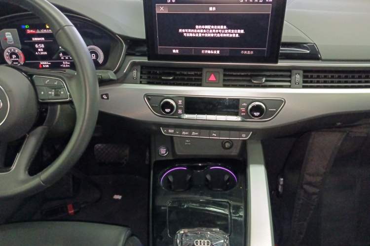 Used Audi A5 2022 Sportback 40 TFSI Stylish and Elegant Model Audio And AC Panel
