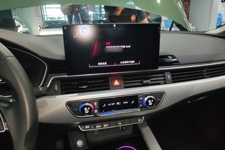 Used Audi A5 2022 Sportback 40 TFSI Stylish and Elegant Model Audio And AC Panel